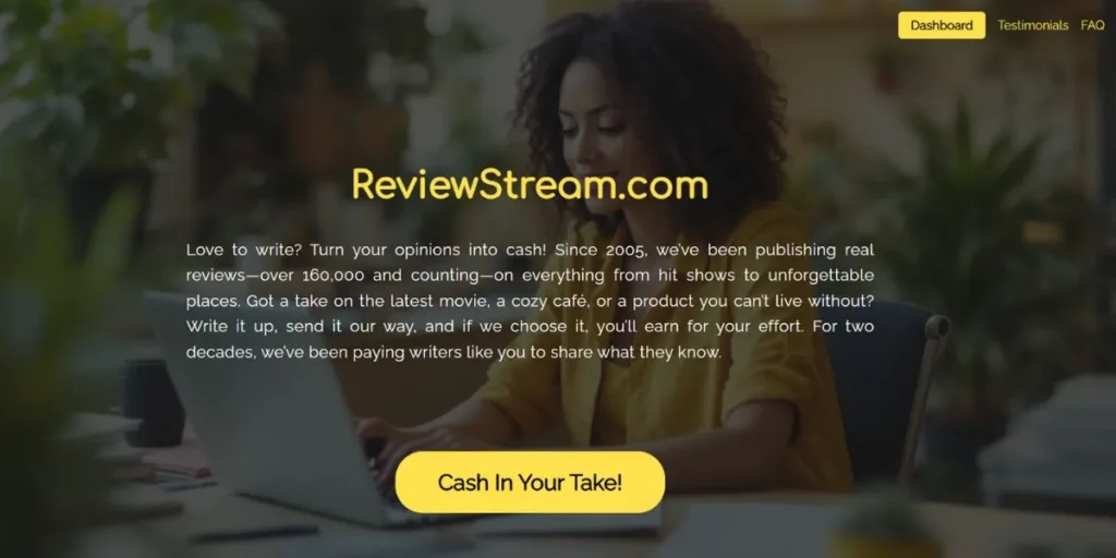 Write Reviews and Earn Money