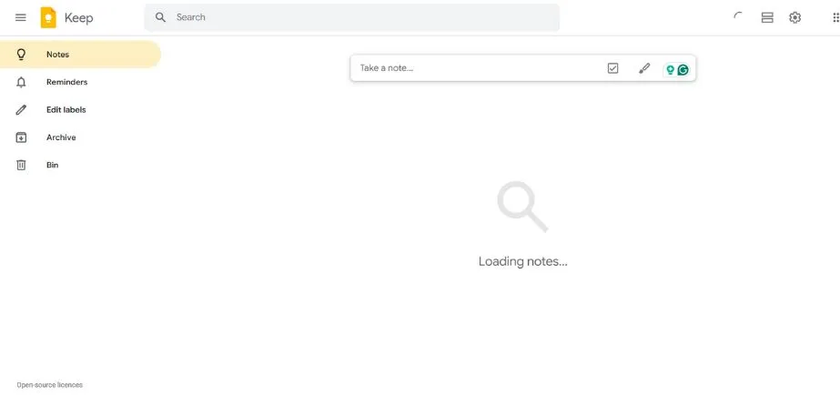 Google Keep - Free Online Tools