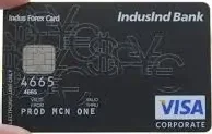 best forex card in india - IndusInd Bank Multi-Currency Forex Card
