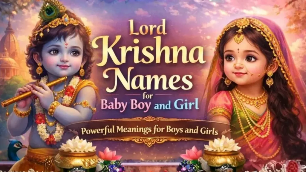 Lord Krishna Names for Baby Boy and Girl