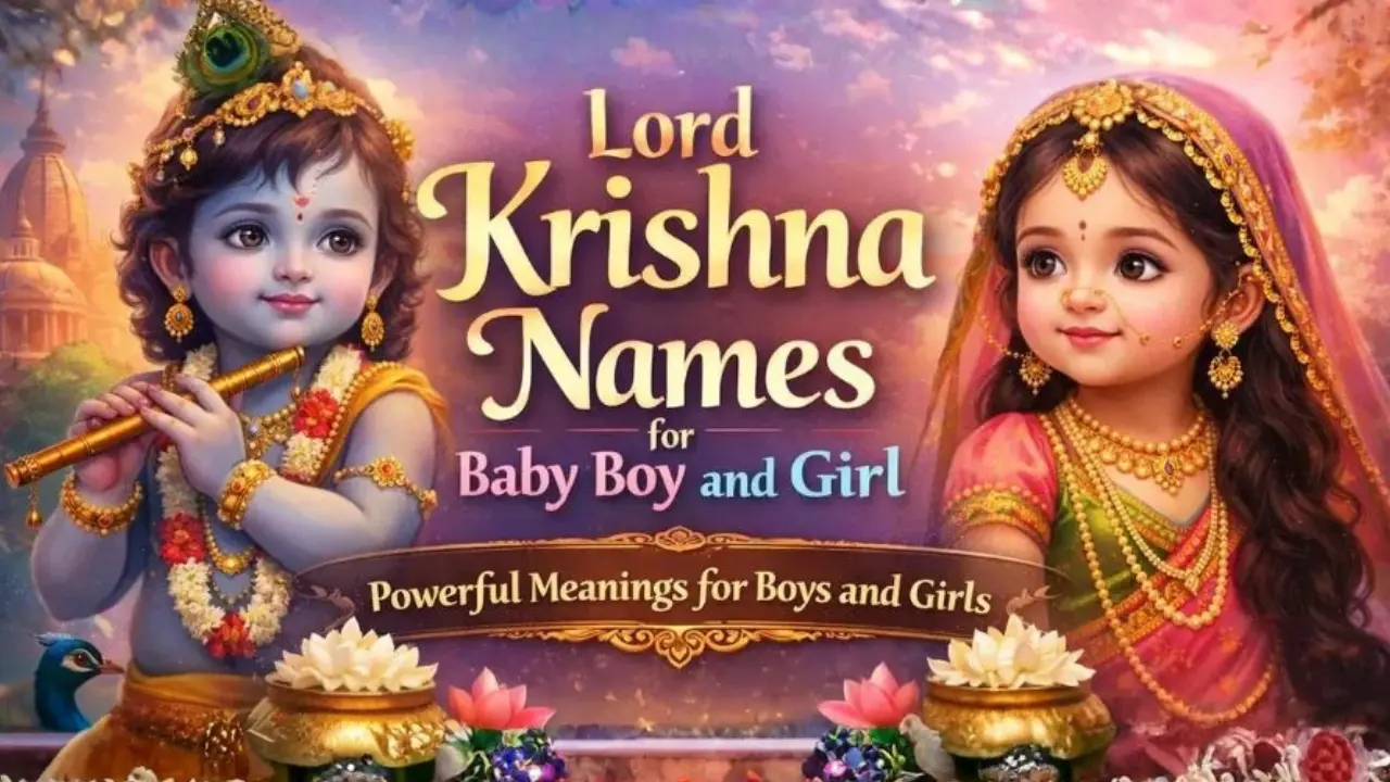 Lord Krishna Names for Baby Boy and Girl