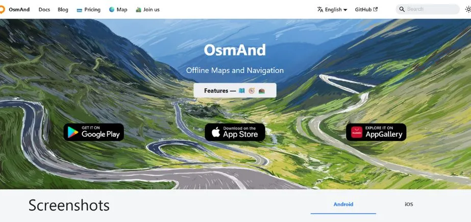 OsmAnd - Google Maps Alternatives