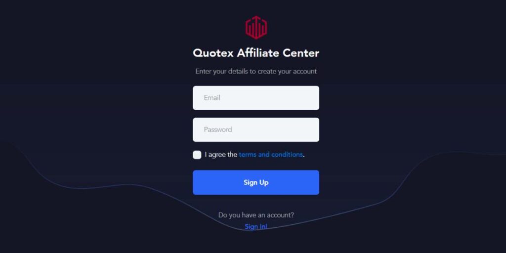 Quotex Affiliate Program