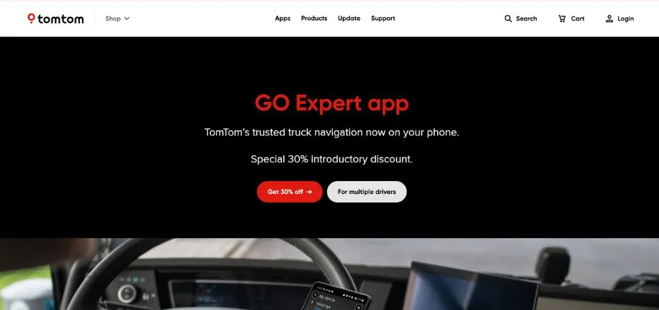 TomTom GO Navigation - Google Maps Alternatives