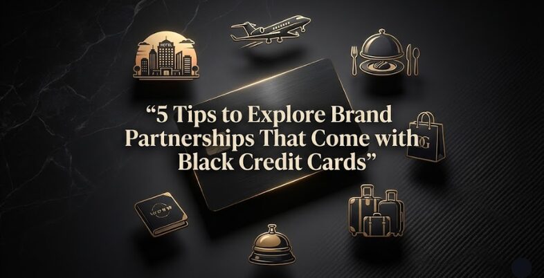 5 Tips to Explore Brand Partnerships That Come with Black Credit Cards
