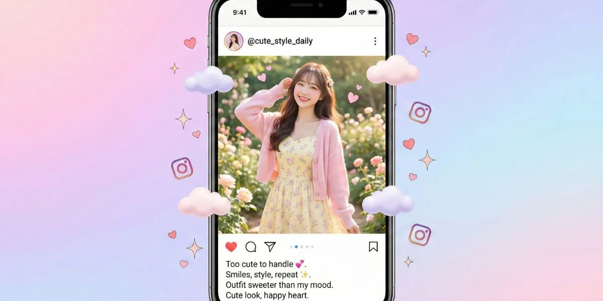 Cute Outfit Captions - Outfit Captions for Instagram for Girls