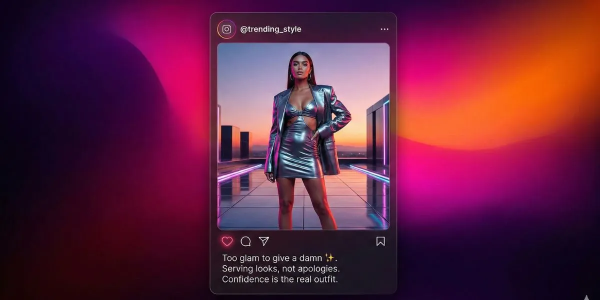 Hot & Trendy Outfit Captions - Outfit Captions for Instagram for Girls