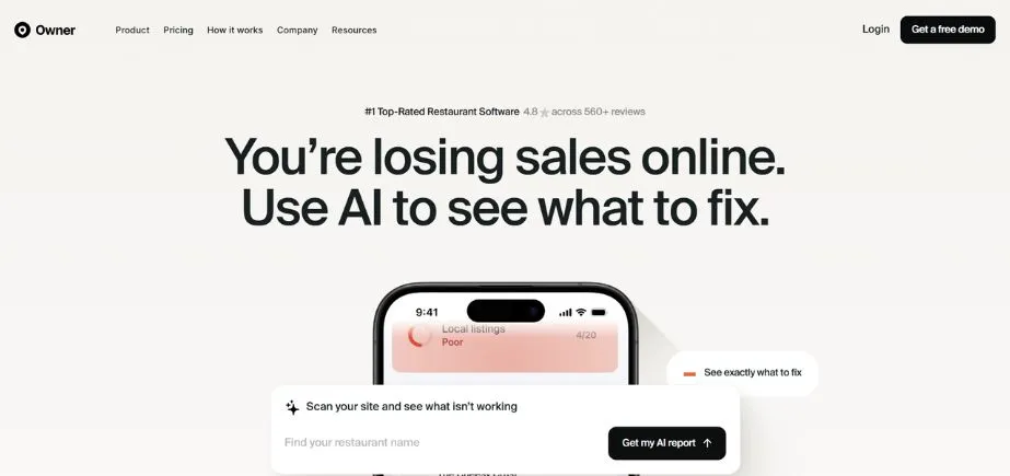 Owner.com - Apps Like Square