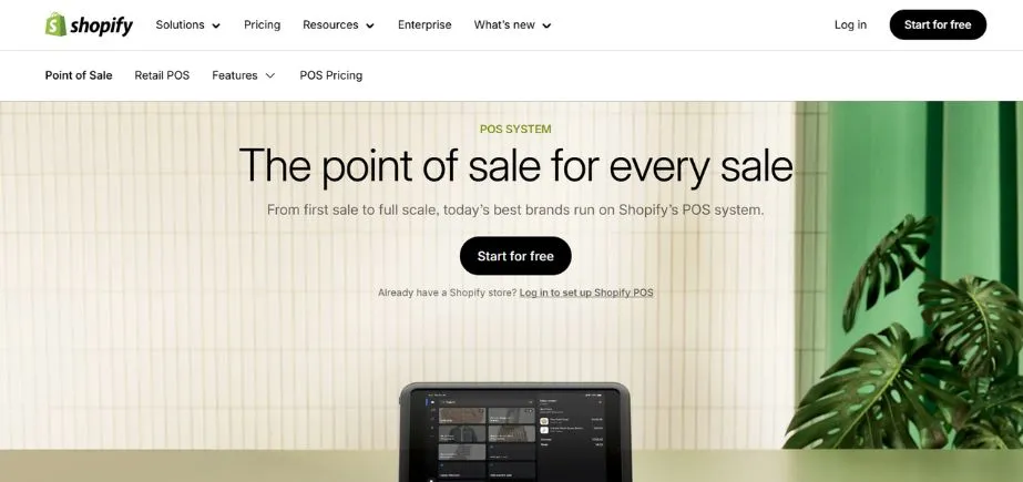 Shopify POS - Apps Like Square
