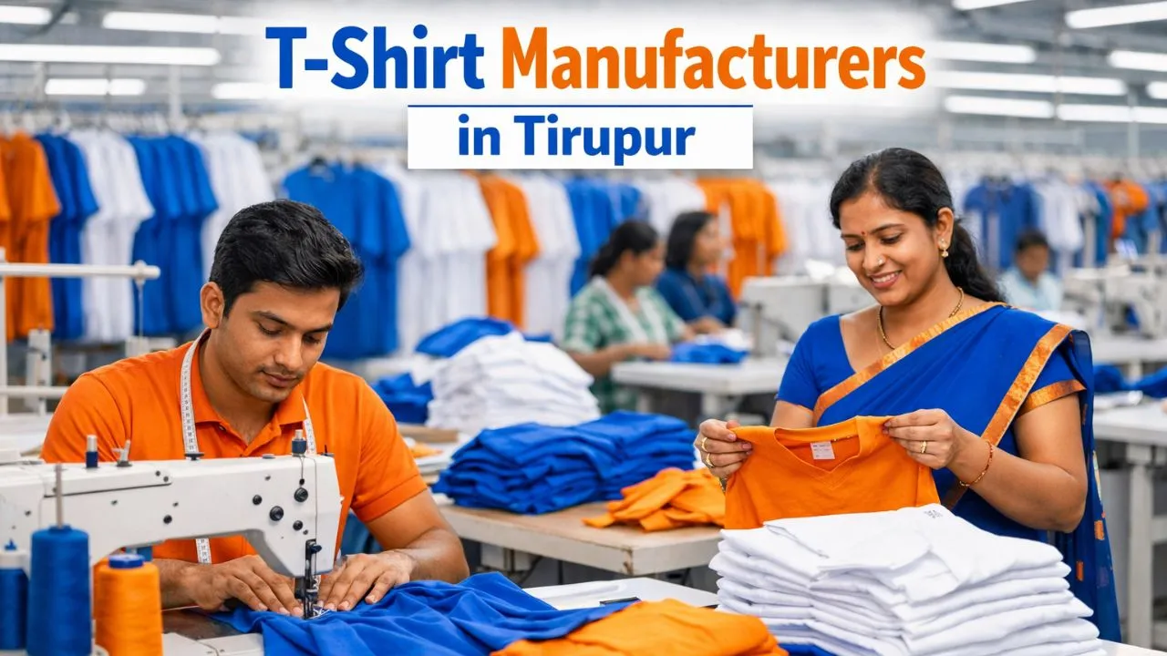 T-Shirt Manufacturers in Tirupur