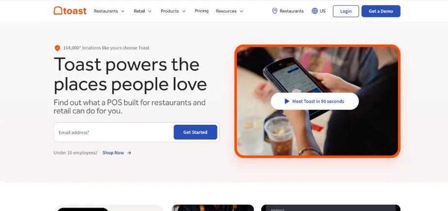 Toast - Apps Like Square
