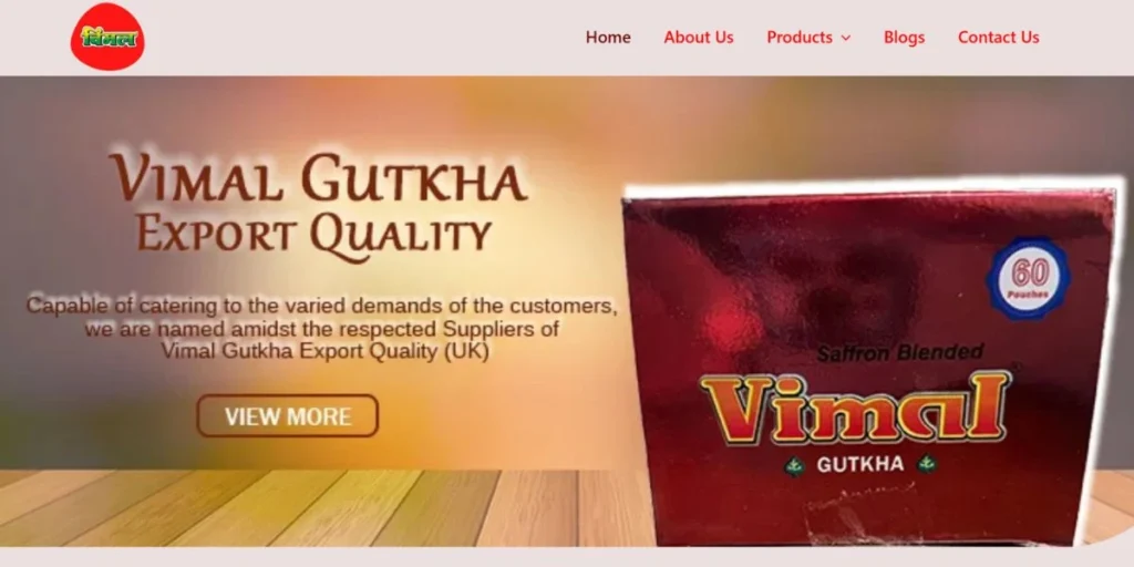 Vimal Pan Masala - Pan Masala Brands
