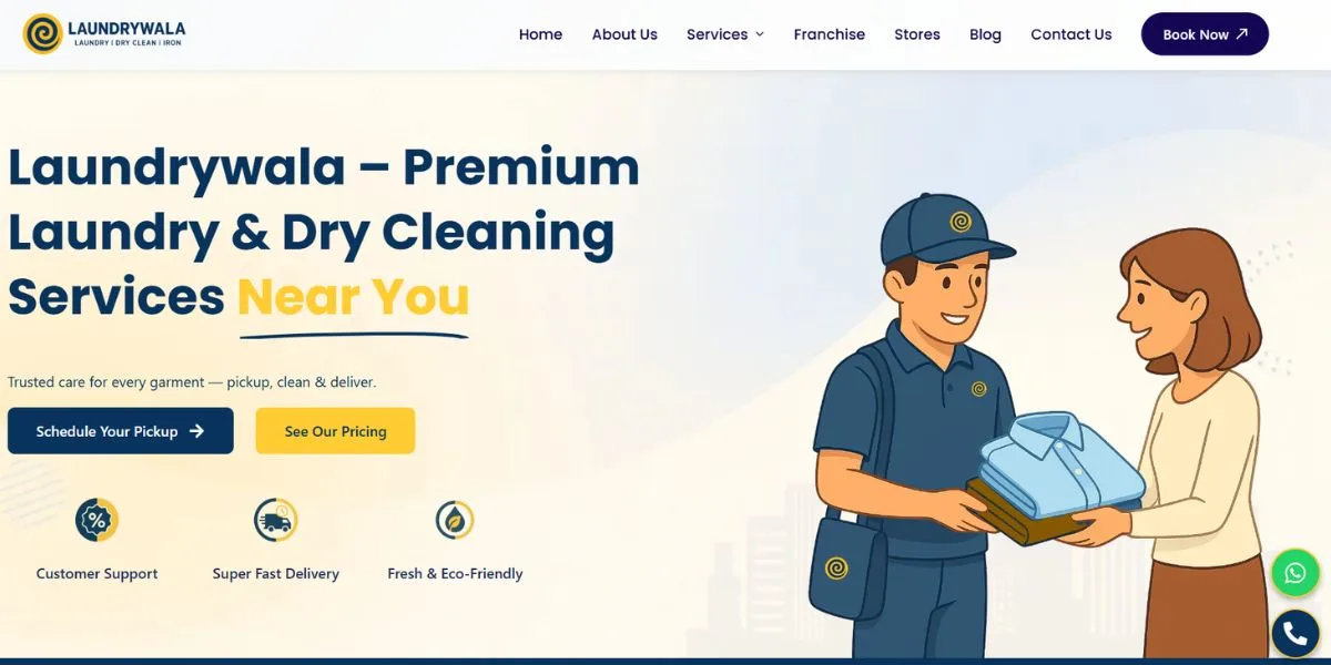 Laundrywala - Laundry Franchise in India