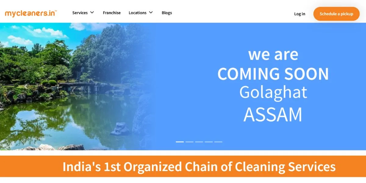 Mycleaners - Laundry Franchise in India