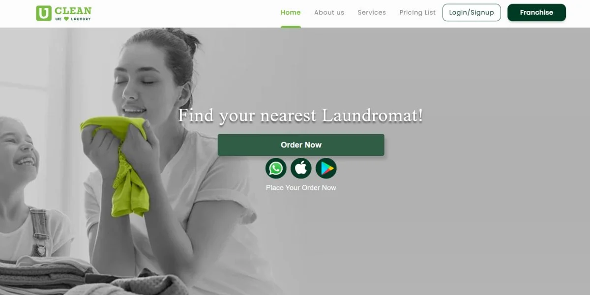 UClean - Laundry Franchise in India