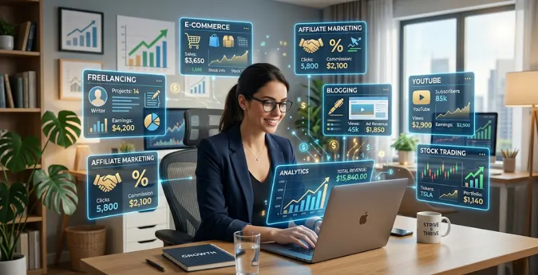 How to Build and Manage Multiple Income Streams Online