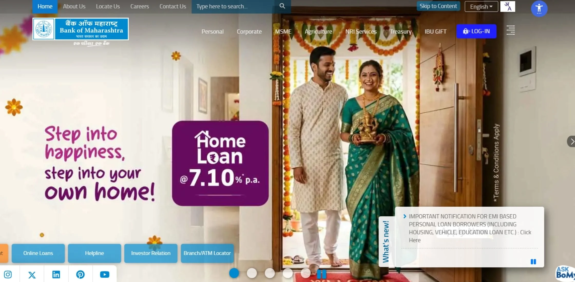 Public Sector Banks in India - Bank of Maharashtra