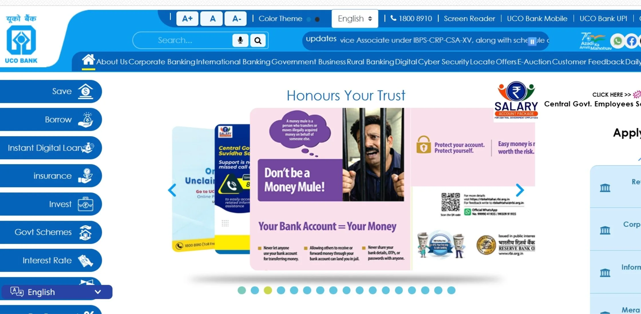 Public Sector Banks in India - UCO Bank