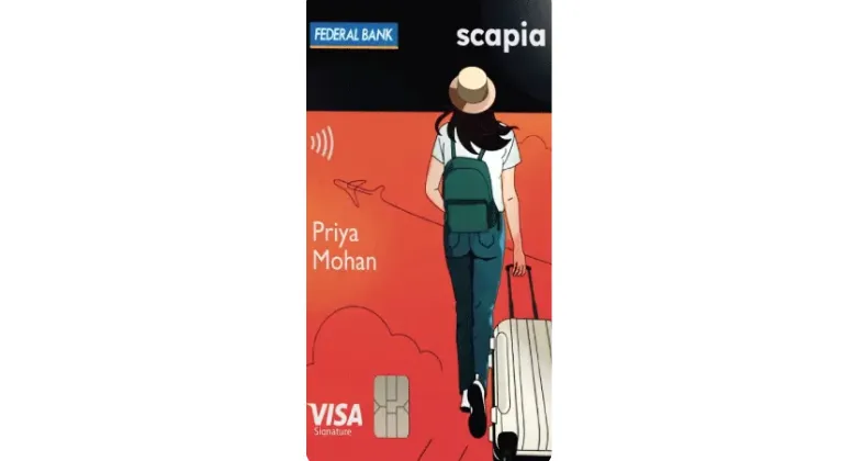 Federal Bank Scapia Credit Card - Credit Card for Airport Lounge Access