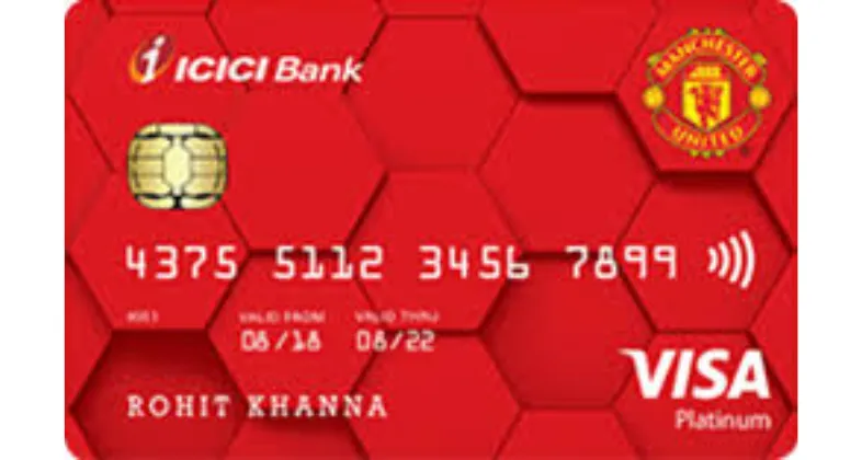 ICICI Bank Manchester United Platinum Credit Card - Credit Card for Airport Lounge Access