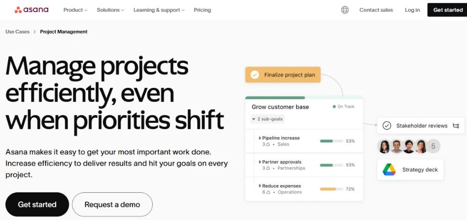 Startup Tools for Founders - Asana for Project Management