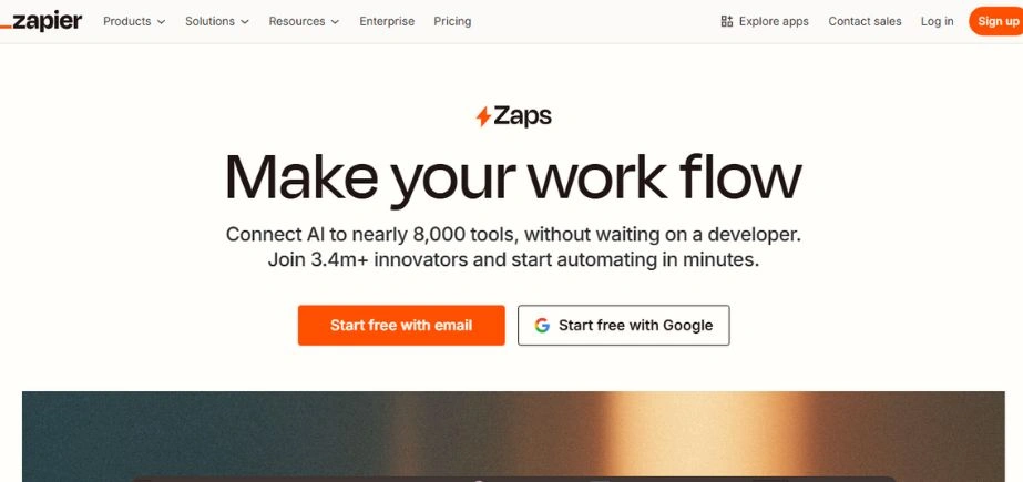 Startup Tools for Founders - Zapier for Workflow Automation